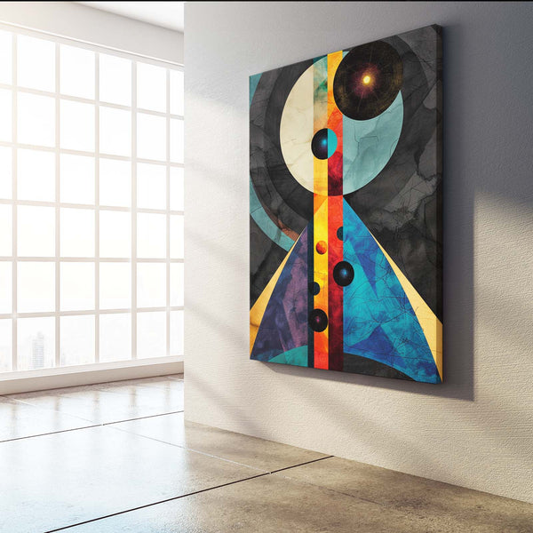 Funky Moon Canvas Art   | MusaArtGallery™