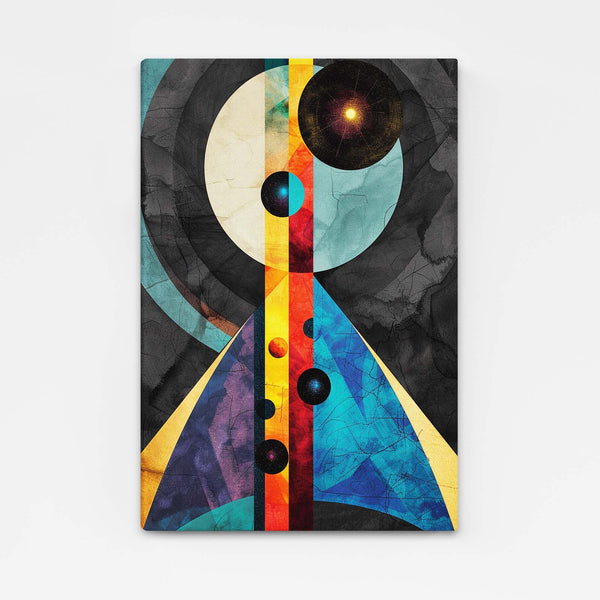 Funky Moon Canvas Art   | MusaArtGallery™