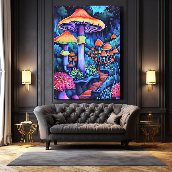 Funky Mushroom Art | MusaArtGallery™