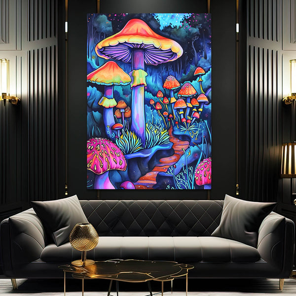 Funky Mushroom Art | MusaArtGallery™