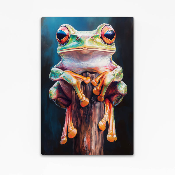 Funny Frog Art