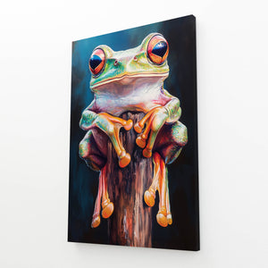 Funny Frog Art