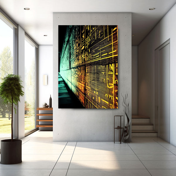 Futuristic Egyptian Art