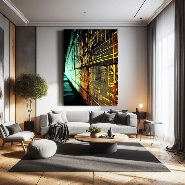 Futuristic Egyptian Art