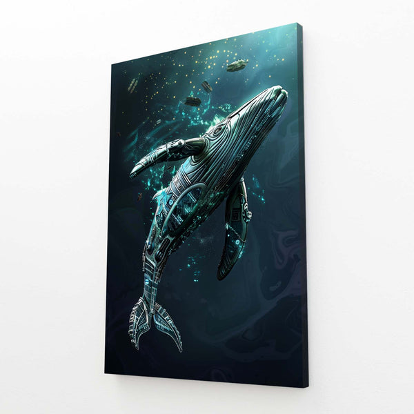 Futuristic Whale Art | MusaArtGallery™