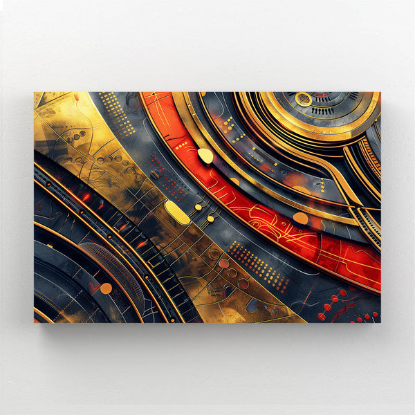 Galactic Circles Mexican Wall Art | MusaArtGallery™