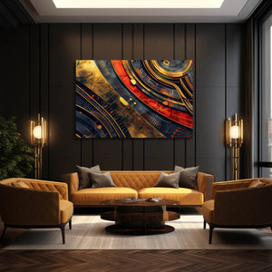 Galactic Circles Mexican Wall Art | MusaArtGallery™