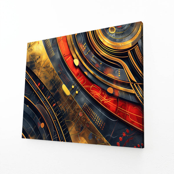 Galactic Circles Mexican Wall Art | MusaArtGallery™