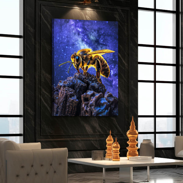 Galactic Hive Bee Art | MusaArtGallery™