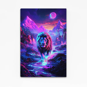 Galactic Lion Wall Art | MusaArtGallery™