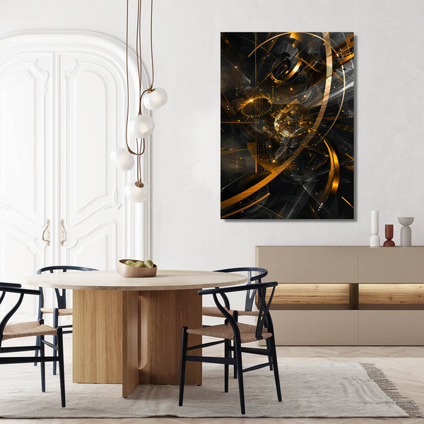 Galactic Motion Abstract Art | MusaArtGallery™