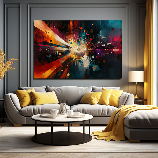 Galactic Radiance Abstract Art | MusaArtGallery™