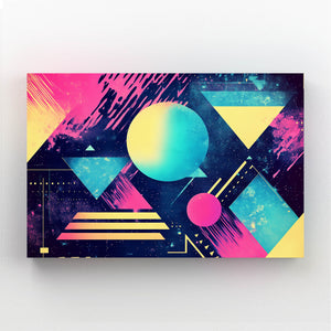 Galactic Shapes Cyberpunk Art | MusaArtGallery™