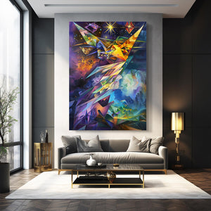 Galactic Spectrum Geometric Art | MusaArtGallery™