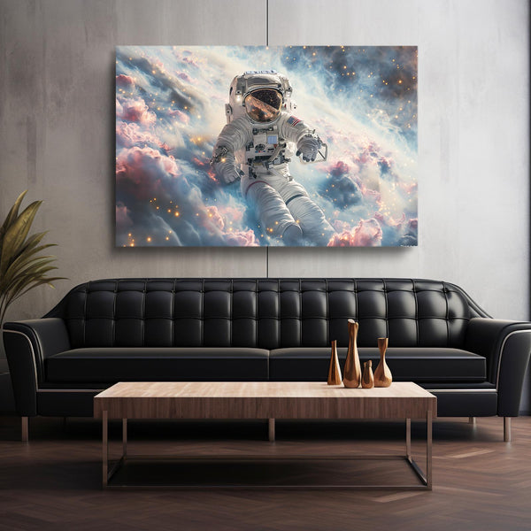 Galaxy Astronaut Wall Art | MusaArtGallery™