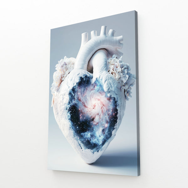 Galaxy Heart Wall Art