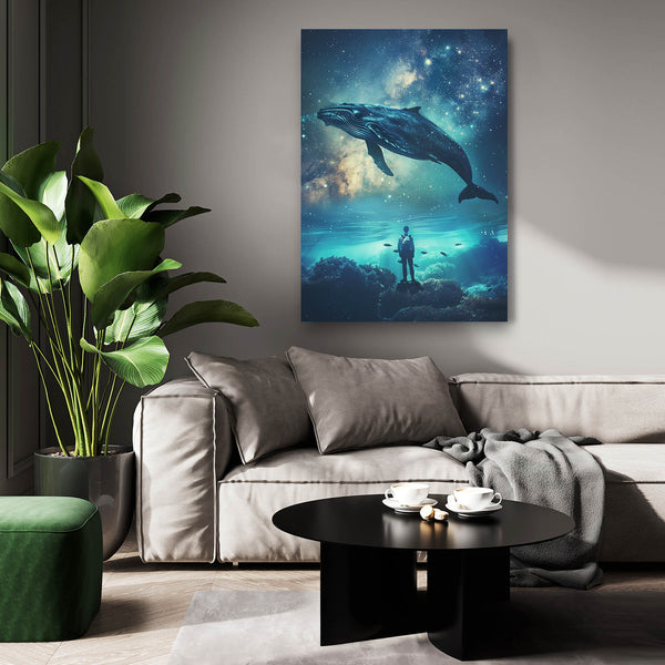 Galaxy Whale Art | MusaArtGallery™