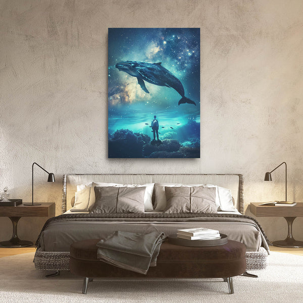 Galaxy Whale Art | MusaArtGallery™