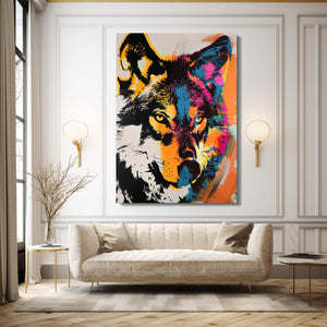 Galaxy Wolf Art  | MusaArtGallery™