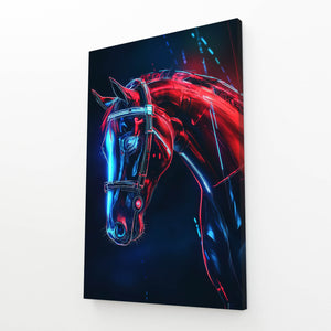 Gaming Room Horse Art