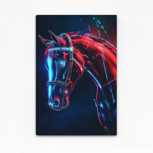 Gaming Room Horse Art