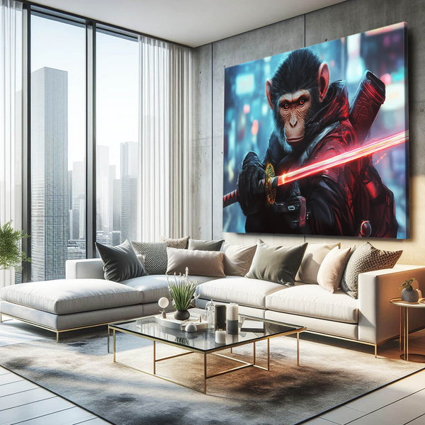 Gaming Room Monkey Art