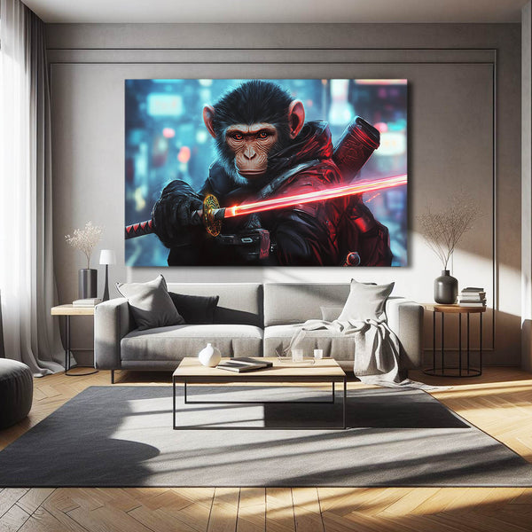 Gaming Room Monkey Art