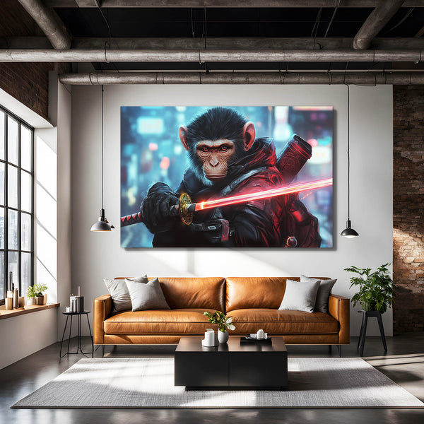 Gaming Room Monkey Art
