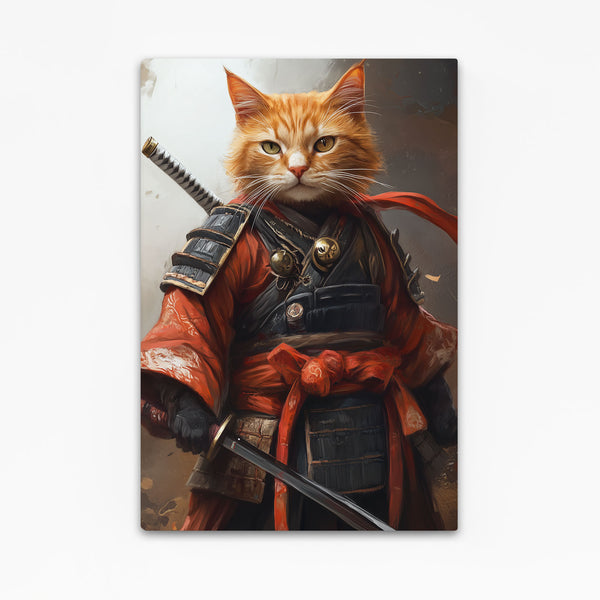 Gato Samurai Art