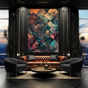 Geometric Art Wall  | MusaArtGallery™