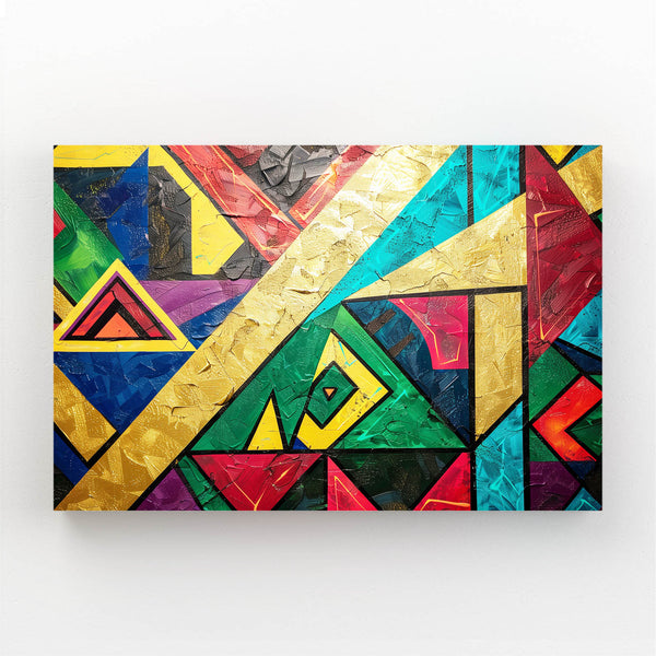 Geometric Brilliance Mexican Wall Art | MusaArtGallery™