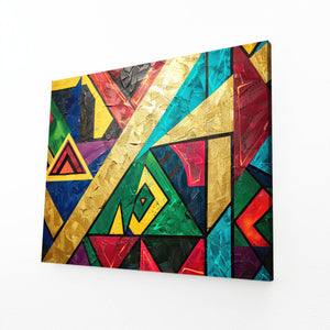 Geometric Brilliance Mexican Wall Art | MusaArtGallery™