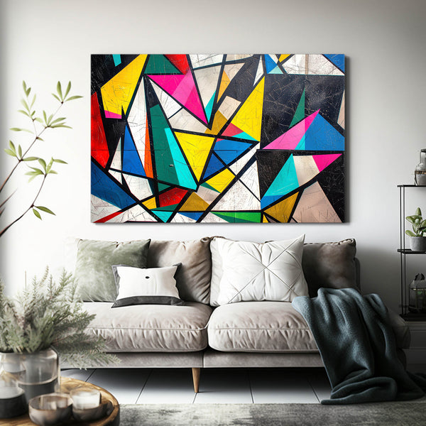 Geometric Burst Mexican Wall Art | MusaArtGallery™