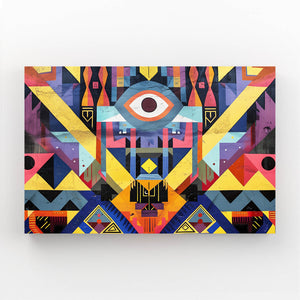 Geometric Eye Mexican Wall Art | MusaArtGallery™