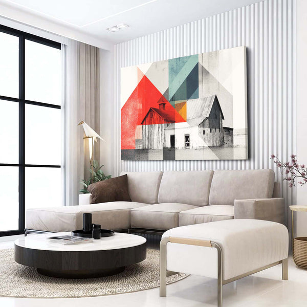 Geometric Farmhouse Decor