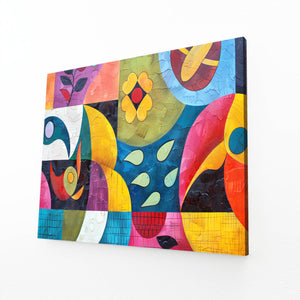 Geometric Garden Mexican Wall Art | MusaArtGallery™