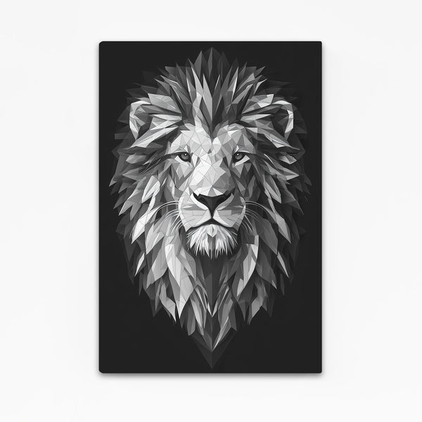 Geometric Lion Wall Art | MusaArtGallery™