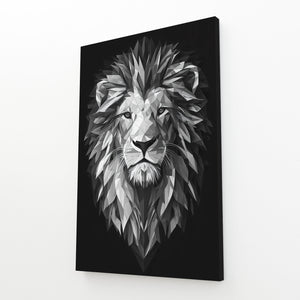 Geometric Lion Wall Art | MusaArtGallery™