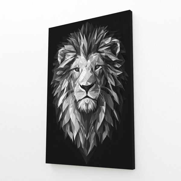 Geometric Lion Wall Art | MusaArtGallery™