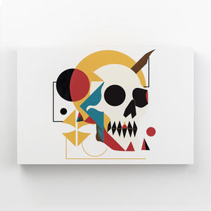 Geometric Skull Wall Art | MusaArtGallery™