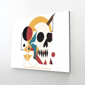 Geometric Skull Wall Art | MusaArtGallery™