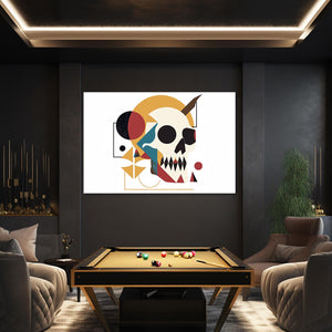 Geometric Skull Wall Art | MusaArtGallery™
