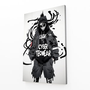 Ghost Techwear Cyberpunk Art | MusaArtGallery™