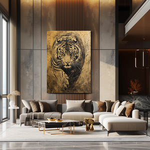 Giant Old Tiger Wall Art | MusaArtGallery™