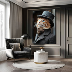 Ginger Cat Cute Art