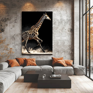 Giraffe Art Canvas