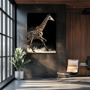 Giraffe Art Canvas