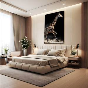 Giraffe Art Canvas