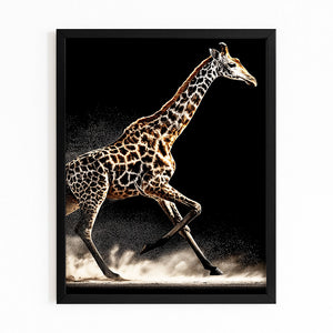 Giraffe Art Canvas