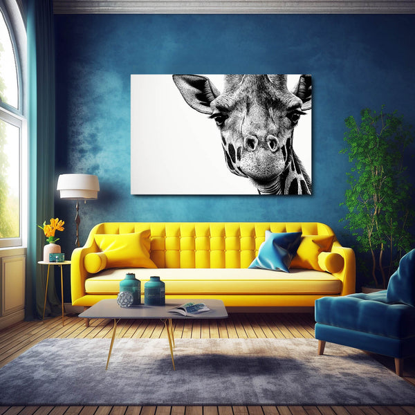 Giraffe Artwork Simple